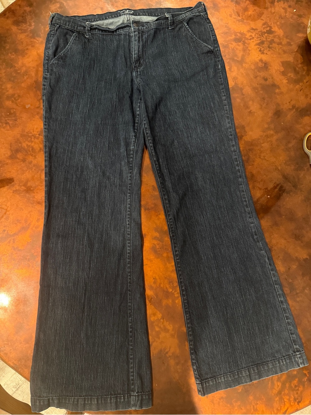Old Navy Dark wash jeans 18 Tall ‘The Flirt Trouser”